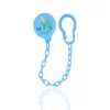 Bubbles Pacifier Chain - Sky blue