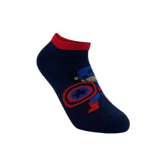 Kids Socks Captain America (Buy 6 Get 3 Gift)