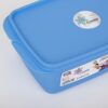 Lunch Box 2 Liter + Bottle 550 Ml Gift - Sky blue