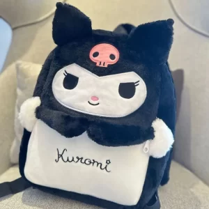 New Sanrio Hello Kitty Fashion Backpacks For Women Kawaii Bags For Girls Cartoon Cat Style Melody Kuromi Y2k Student Schoolbag