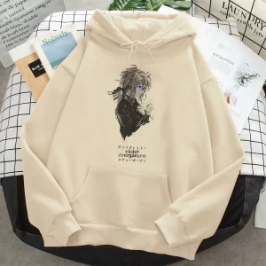 Violet Evergarden hoodies women Korean style harajuku anime 90s sweatshirts female graphic clothing